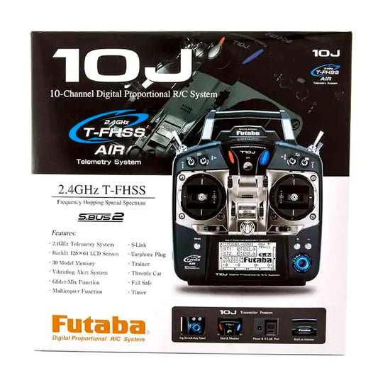 FUT-01004372-3 Futaba 10J 10-Channel, T-FHSS Air 2.4 GHz System