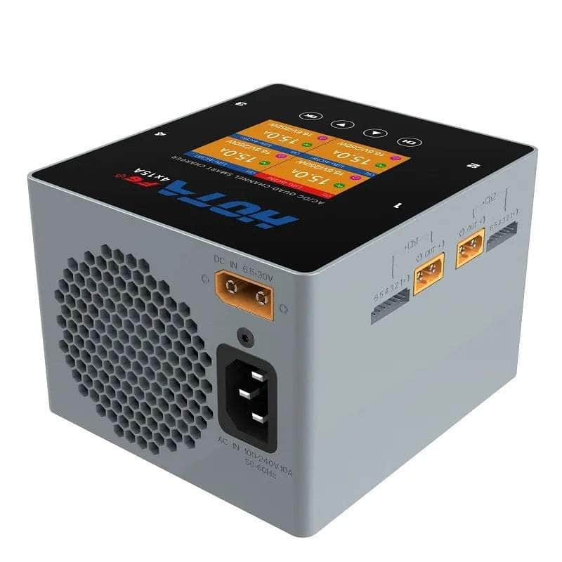 HOT-F6+ HOTA F6+ 1000W 60A 1-6S Quad Channel AC/DC Smart Charger