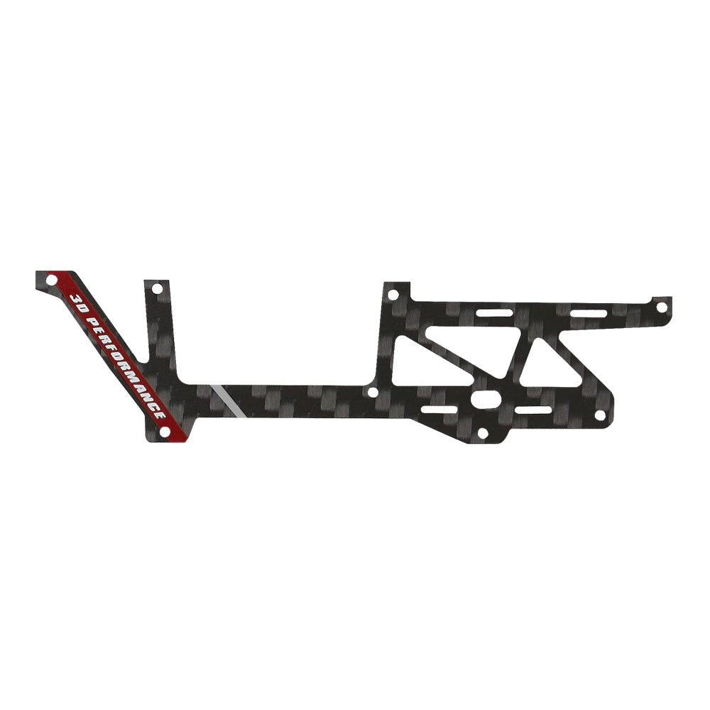 OSHM1213 OMPHobby M1 EVO Helicopter Parts Right Side Carbon Fiber Frame