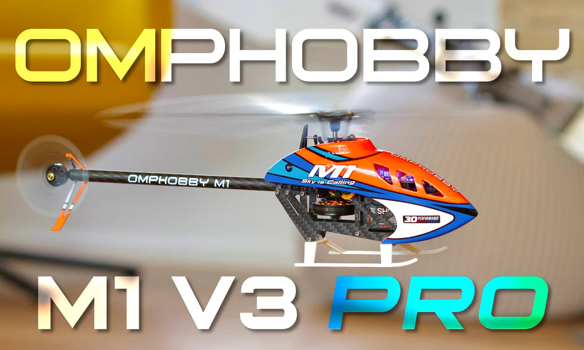 OMP-M1-V3 OMPHOBBY M1 V3 PRO RC Helicopter – New England RC