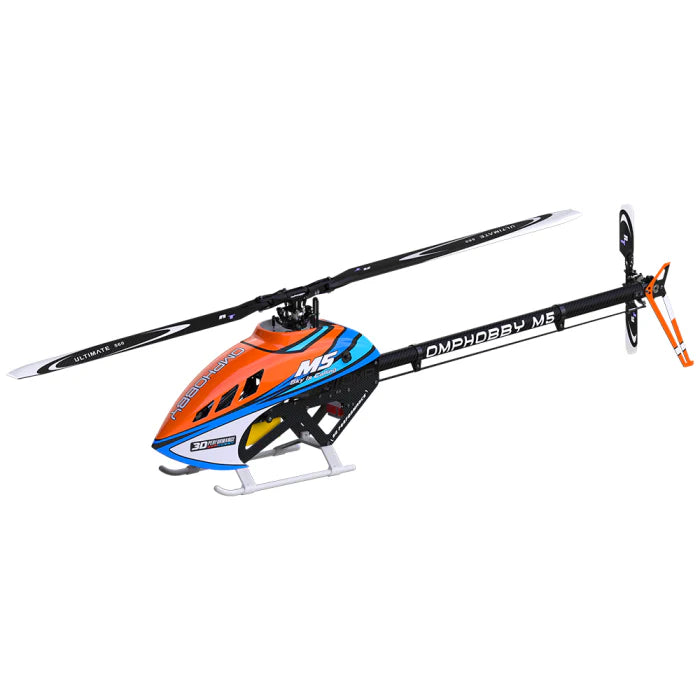 OMP-M5-B OMPHOBBY M5 RC Helicopter Frame Kit w/ Rotortech Blades