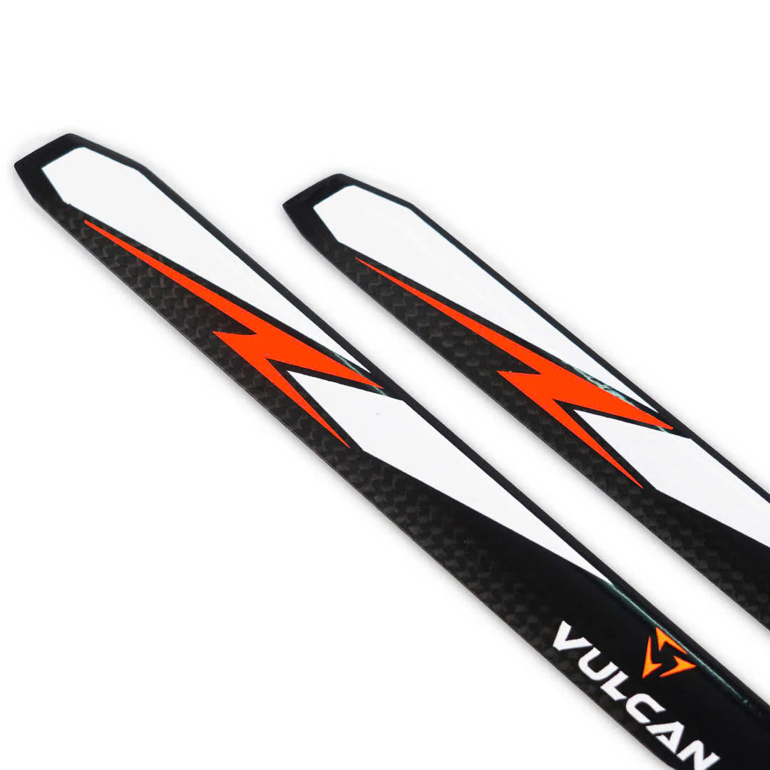 VMB-200 VULCAN ROTORS Precision Main Rotor Blades 200mm (Red/Orange/Yellow)