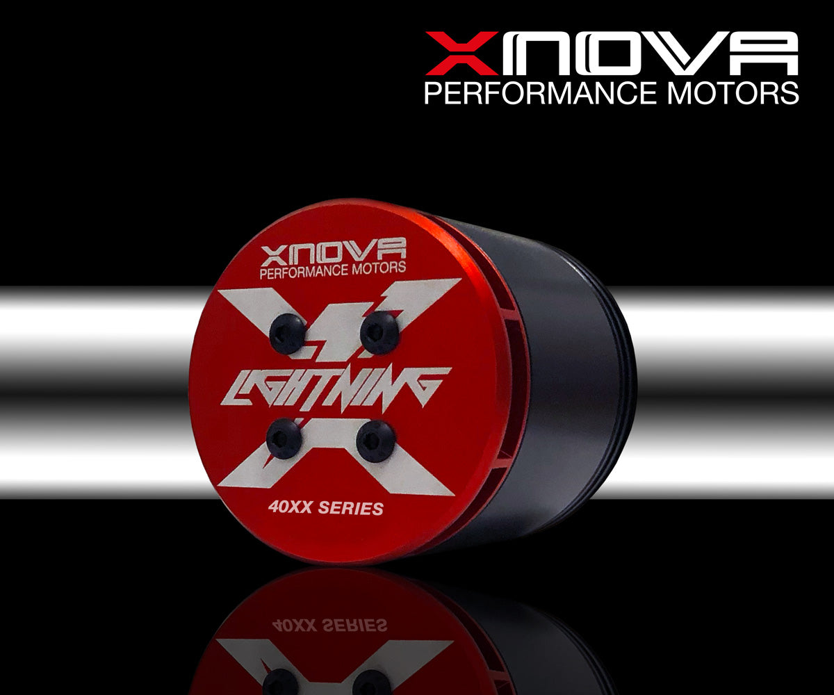LGT40301000KVA Xnova Lightning 4030-1000KV Brushless Motor with 6mm Shaft (Shaft A)