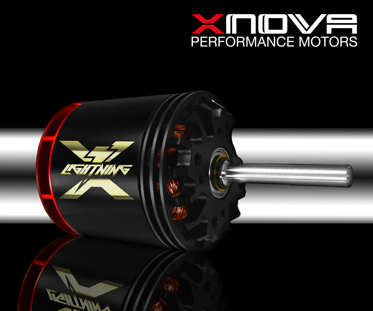 LGT40301000KVA Xnova Lightning 4030-1000KV Brushless Motor with 6mm Shaft (Shaft A)