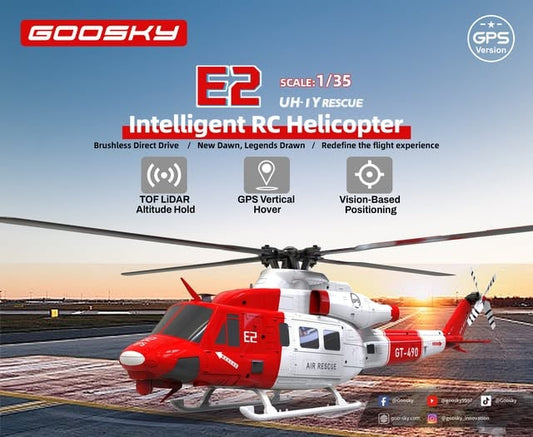 BAF050006 E2 - GPS Version Scale Model-RTF MODE 2 E2- GPS