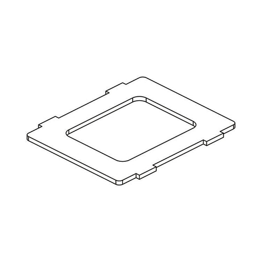 OMPHOBBY M2 3D Helicopter Carbon fiber bottom plate OSHM2027 - Ohio Model Planes