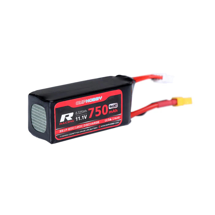 OSHM2329 OMP Hobby M2 / Goosky S2 11.1V 60C 3S 750mAH Battery