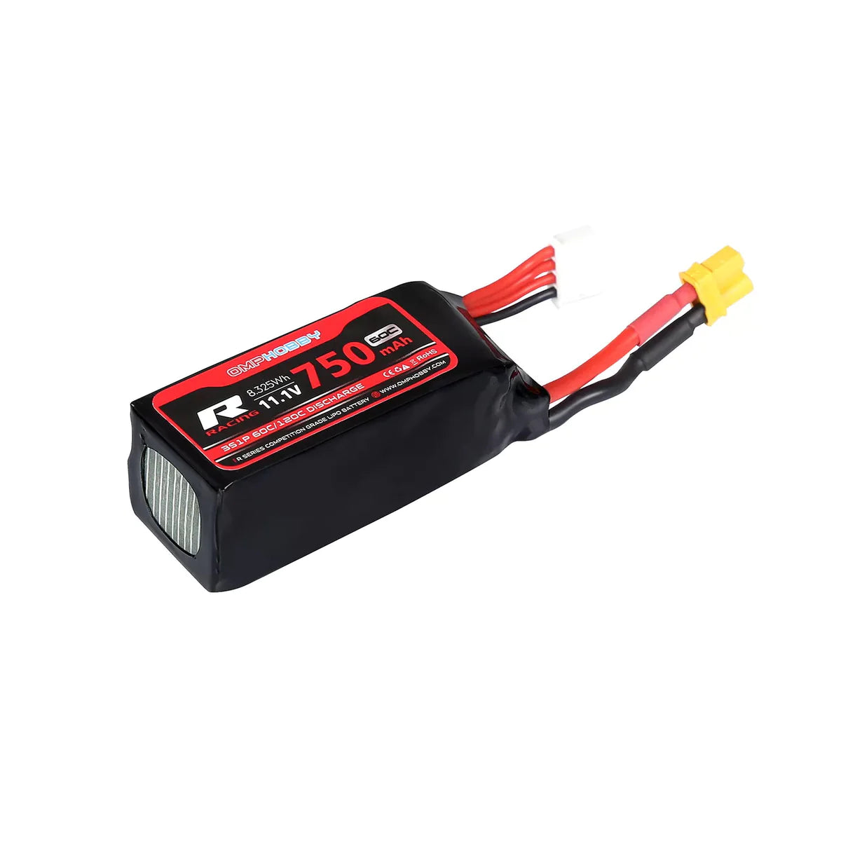 OSHM2329 OMP Hobby M2 / Goosky S2 11.1V 60C 3S 750mAH Battery