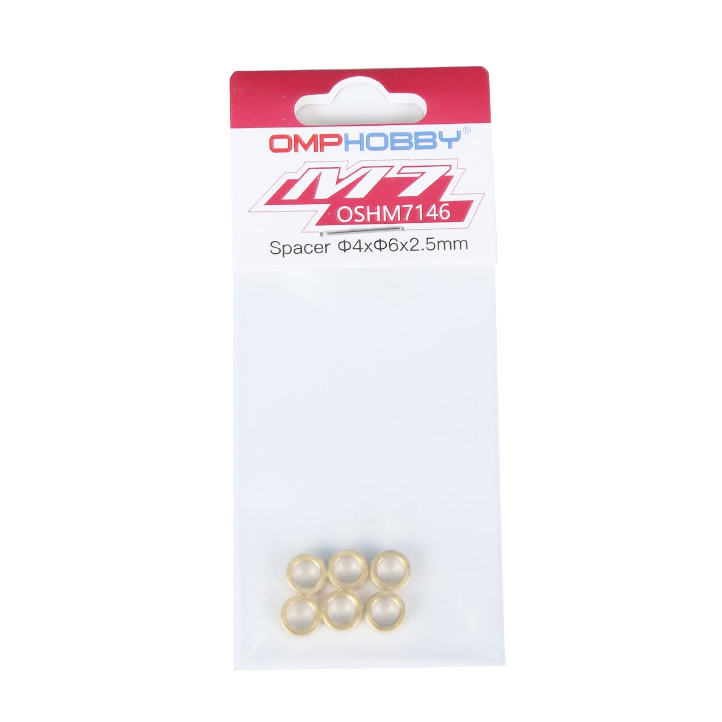 OSHM7146 OMP HOBBY M7 Helicopter Parts Spacer _4x_6x2.5