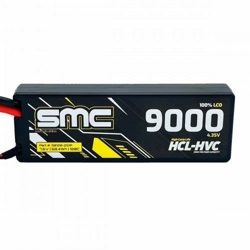 SMC-90120-2S1P HCL-HVC 7.6V-9000mAh 120C Hardcase SC5/EC5