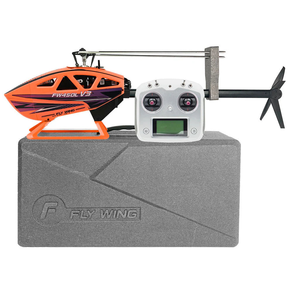 FW450-V3-O Flywing RTF FW450 V3 RC GPS H-ACE Helicopter (Orange
