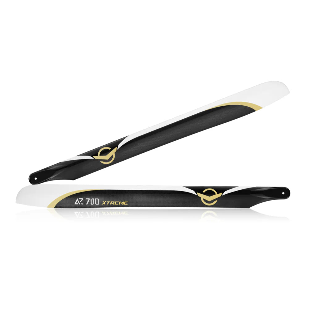 Azure Power AZ-105700 Xtreme 700mm Carbon Fiber Main Blades