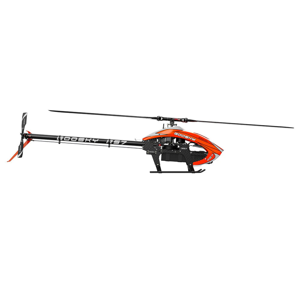 GT-BAF040006 Goosky Legend RS7 Helicopter Kit w/ Azure Blades - Orange