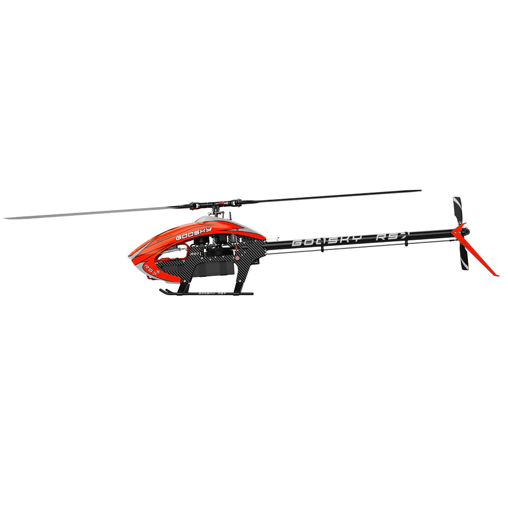 GT-BAF040005 Goosky Legend RS7 Helicopter Kit w/o Blades - Orange