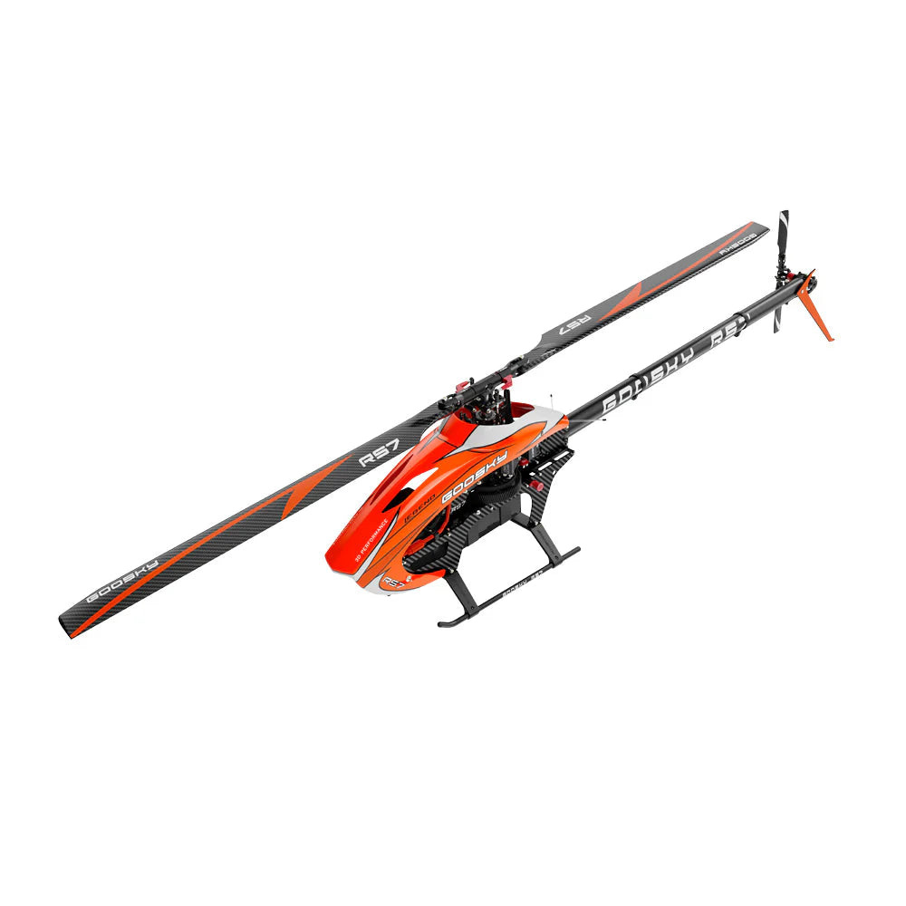 GT-BAF040005 Goosky Legend RS7 Helicopter Kit w/o Blades - Orange