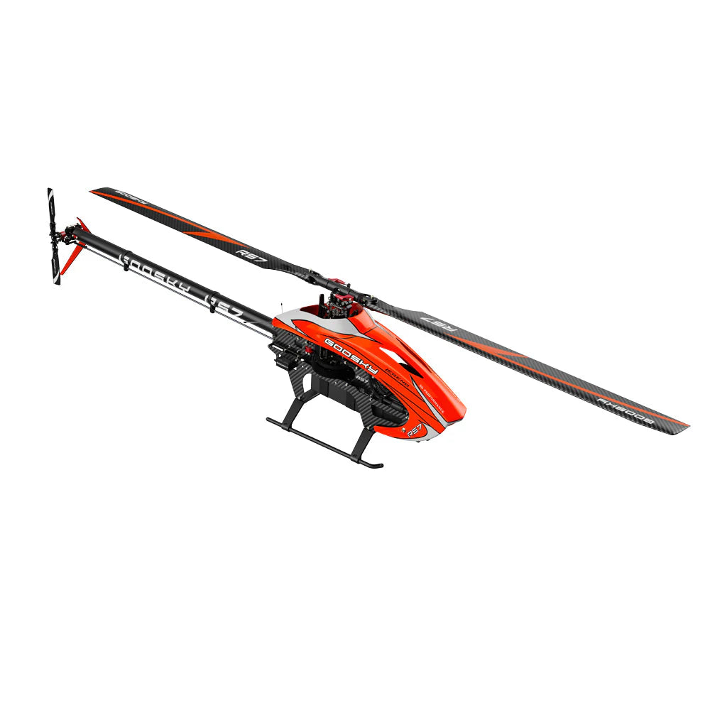 GT-BAF040006 Goosky Legend RS7 Helicopter Kit w/ Azure Blades - Orange