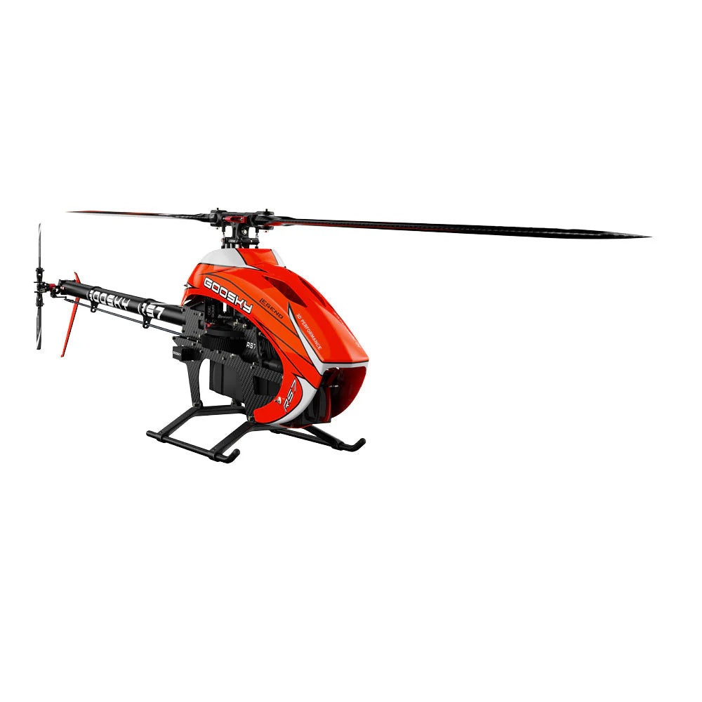 GT-BAF040005 Goosky Legend RS7 Helicopter Kit w/o Blades - Orange
