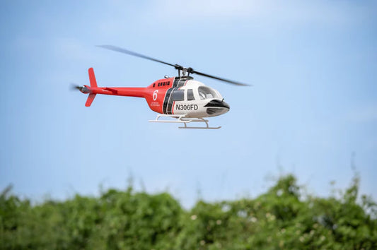 BELL206-RTF Flywing Bell-206 V3 6CH GPS 3D Hovering Auto Return RC RTF Helicopter