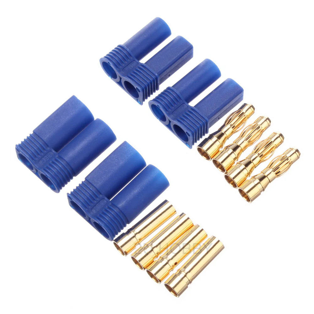 EPB-1050 2 Pairs Amass EC5 Male Connectors for ESC