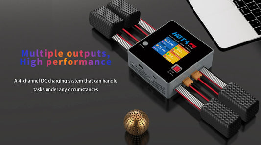 HOT-F6 HOTA F6 1000W 60A 1-6S Quad Channel DC Smart Charger