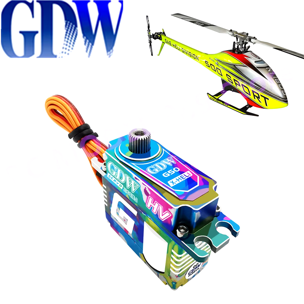 GDW-G50 GDW G50 11KG 0.07sec High Torque High Speed Metal HV Digital Brushless Mini Servo