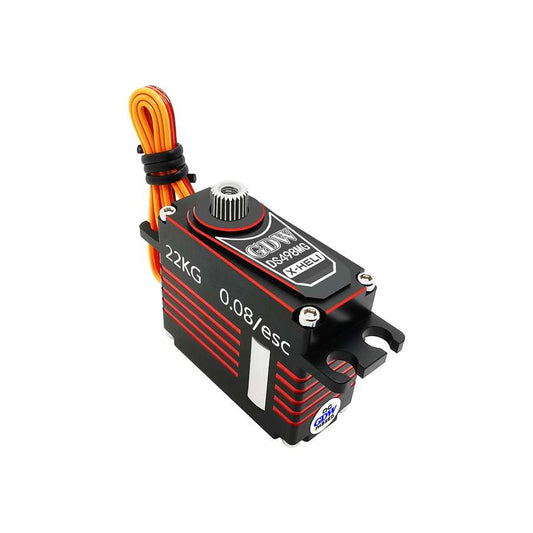 GDW-DS498MG GDW DS498MG 22kg 0.08sec Mini Metal HV Digital Servo Coreless Servo