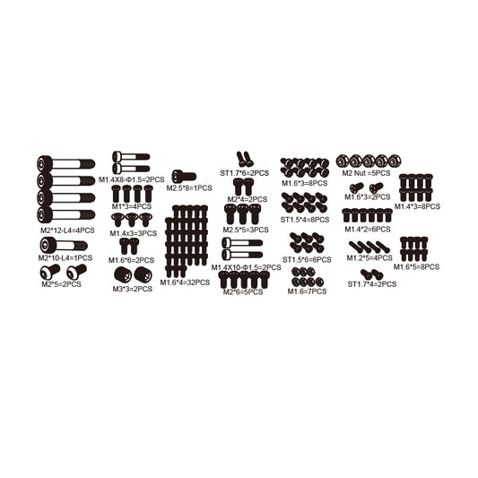 GT000054 Goosky S2 Screw Kit set