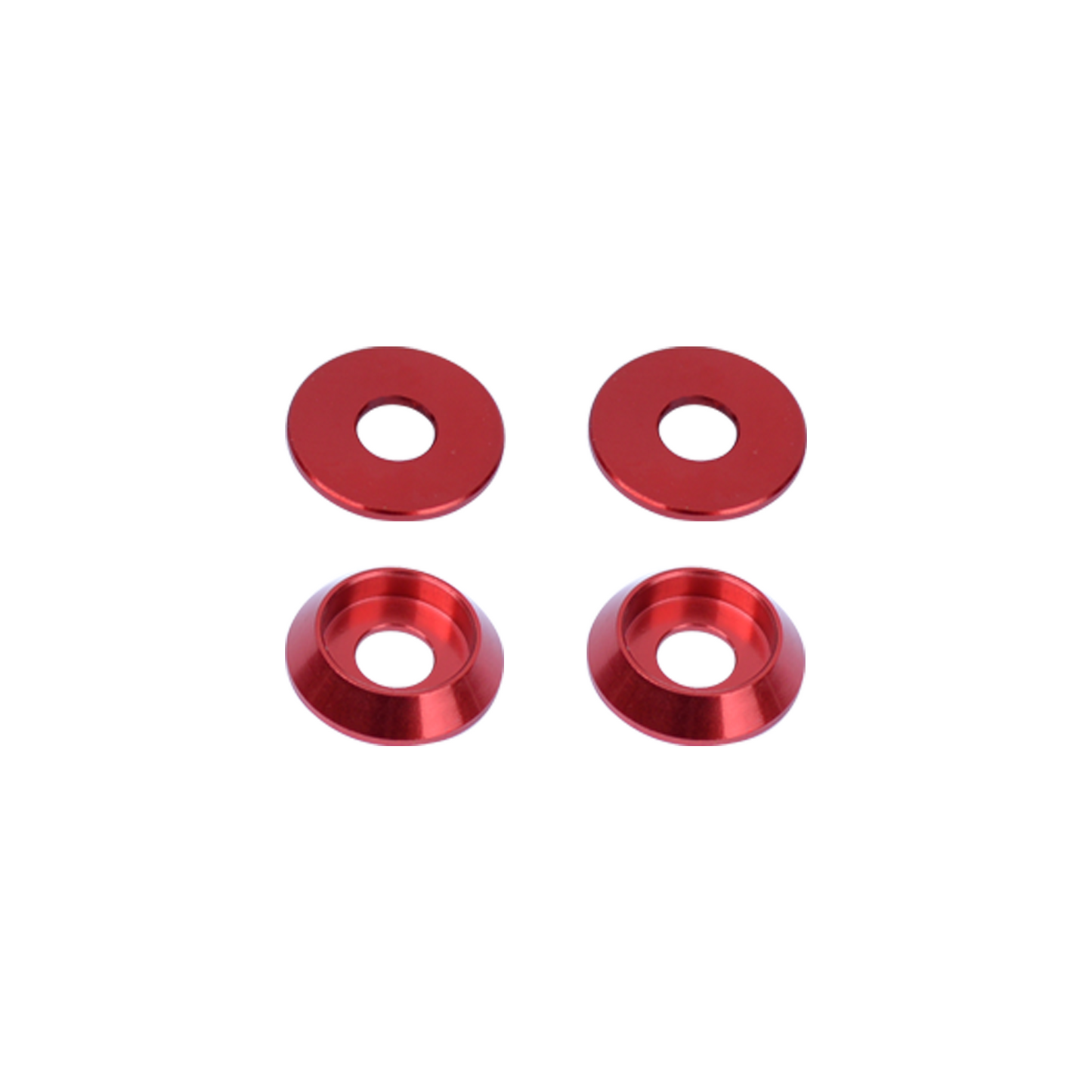GT020078 Goosky RS4 RS7 M3 Washers (Red)