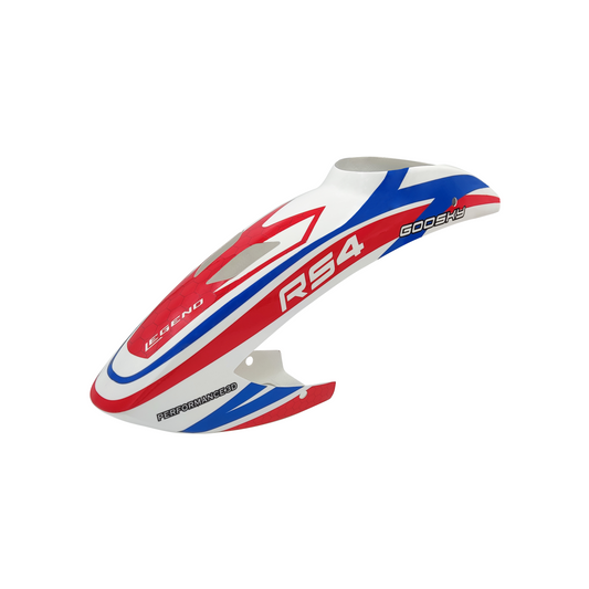 GT020165 Goosky RS4 Canopy Set (White) - Venom