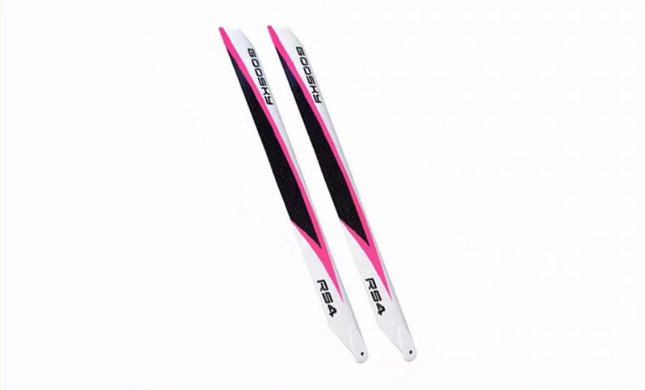 GT020173 Goosky RS4 Goosky 390 Carbon Main blade Set (Pink)