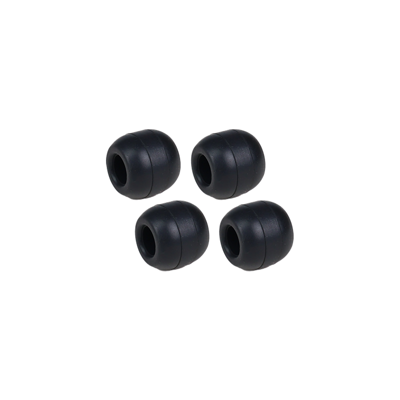 GT060142 Goosky RS5/RS6 Landing Skid Rubber Sleeve - Black (8mm)