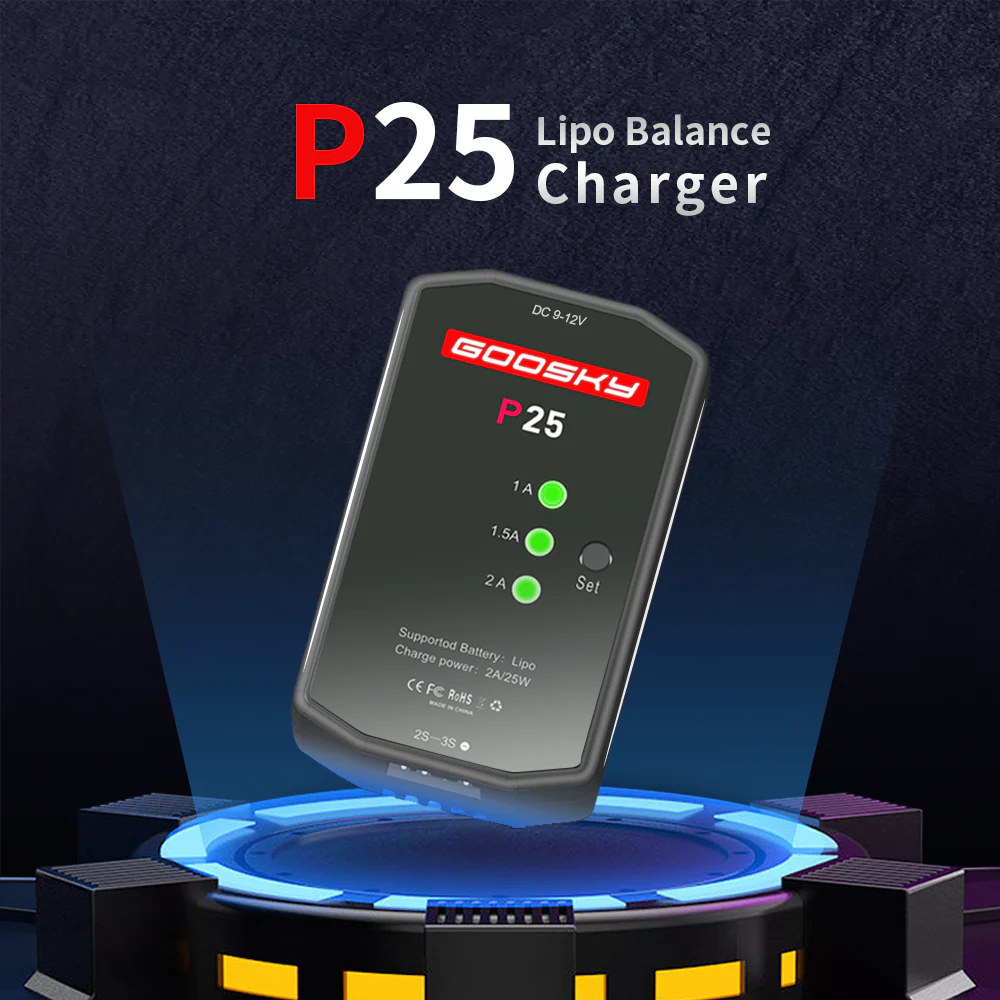 GT050042 Goosky P25 2-3S Charger