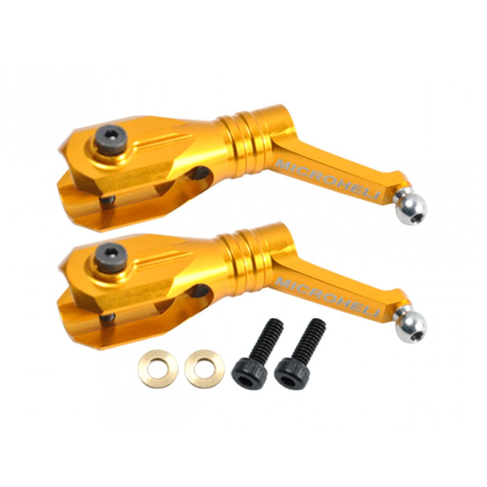 Microheli Aluminum Main Blade Grip w/ Thrust Bearing - BLADE 250 CFX / 230S / 230S V2 / Smart
