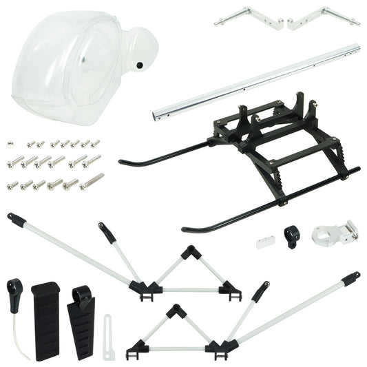 MH-GSS1-SH31 GOOSKY S1 - Transparent PVC Hughes 300 Scale W/ Landing Gear
