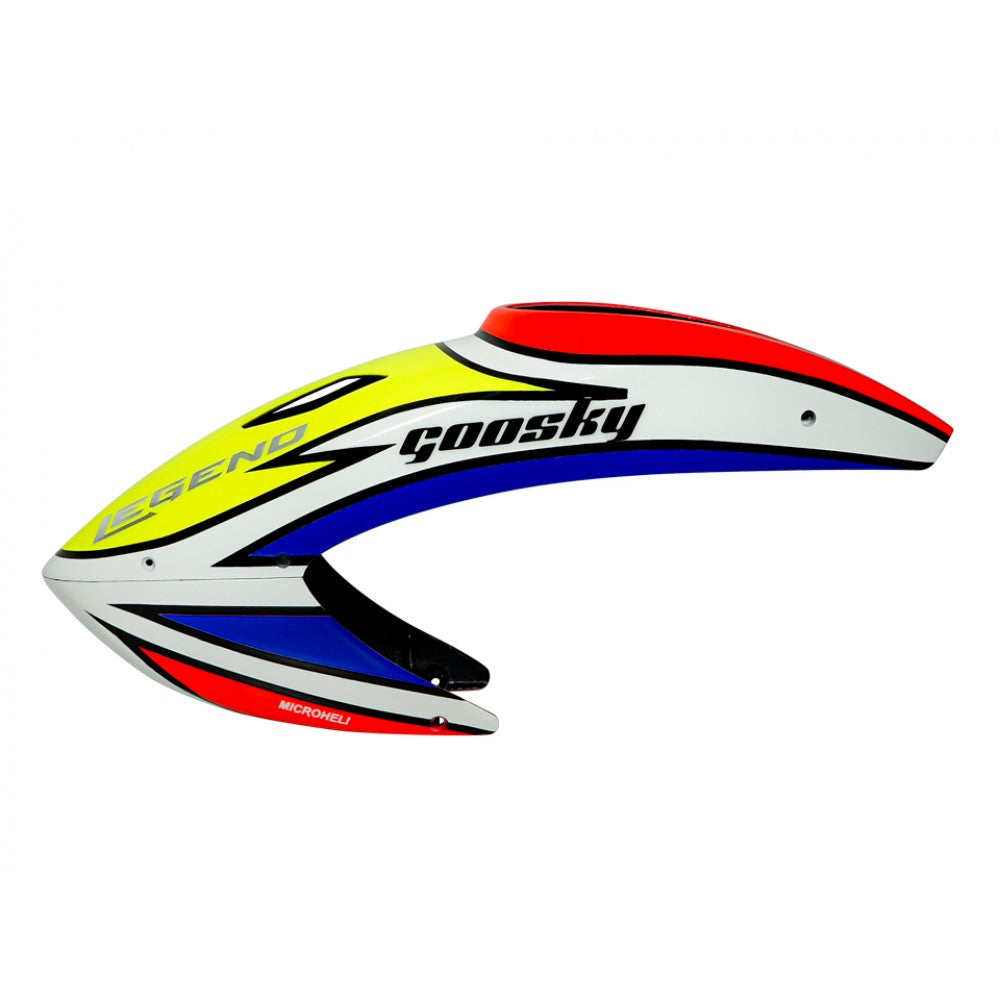 MH-GSS2081FT Microheli Goosky S2 Airbrush Plastic Stock Canopy Free Style