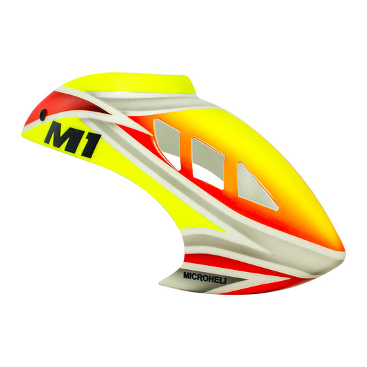 Microheli Airbrush Fiberglass Phoenix Canopy for OMP Hobby M1 V3 Pro – MH-M1V3080PN