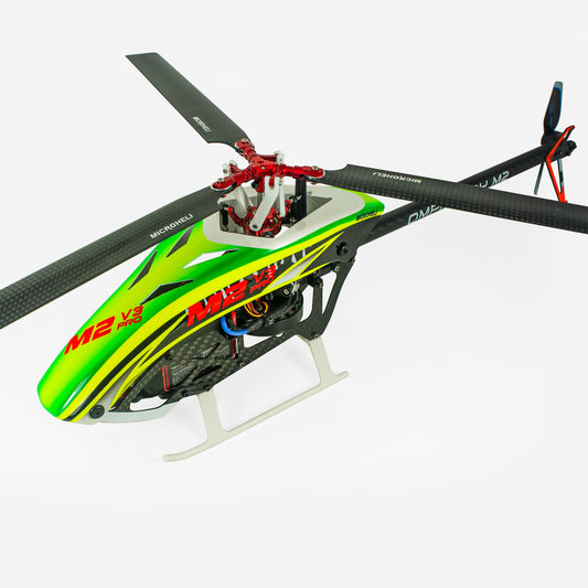 Microheli Airbrush Fiberglass King Cobra Blood Canopy for OMP Hobby M2 V3 Sport / Pro – MH-M2V3080KCB