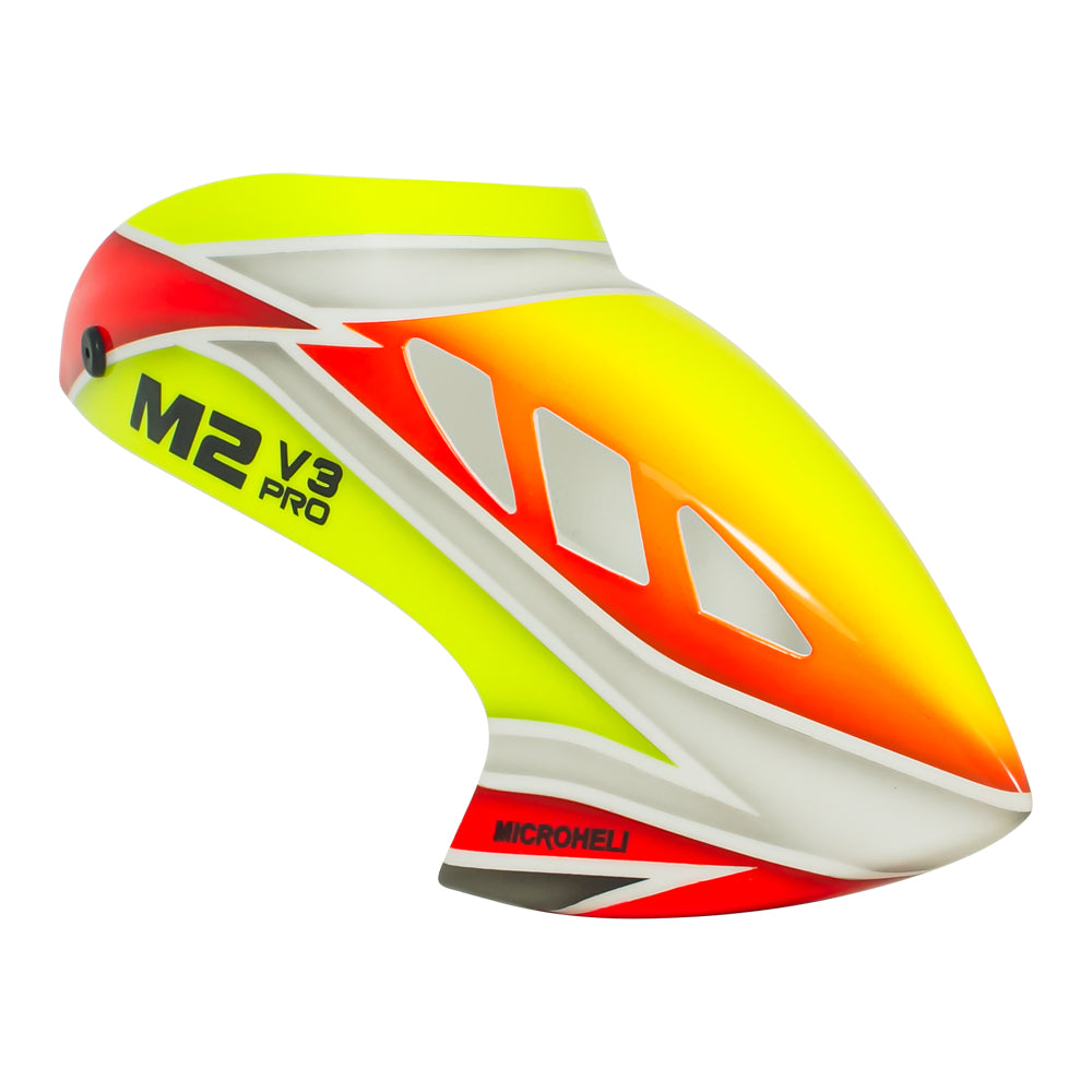 Microheli Airbrush Fiberglass Phoenix Canopy for OMP Hobby M2 V3 Sport / Pro – MH-M2V3080PN