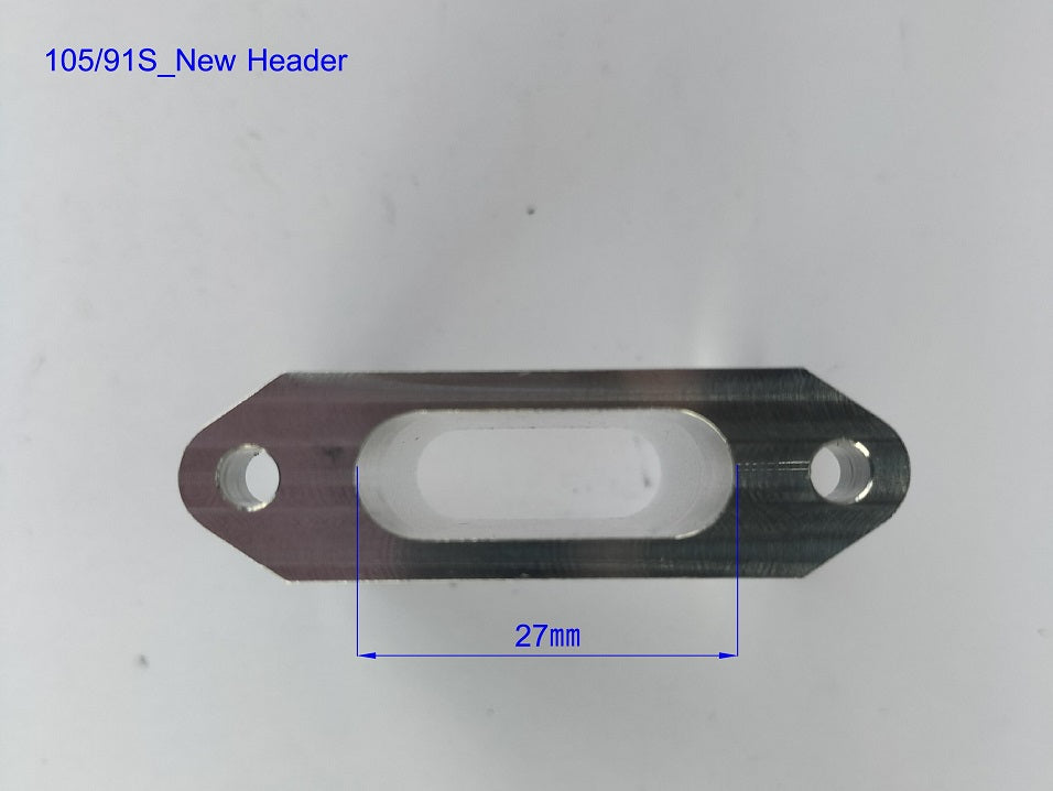 MS-1219 M-Studio MS91S-3D ZERO.Z2 OS Speed 91HZ-R 3D Exhaust Pipe