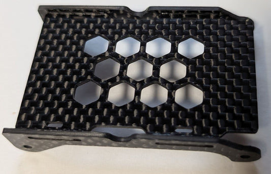 A.B. Design Goosky RS4 Venom HW v4/v5 80a CF ESC Mounting Tray