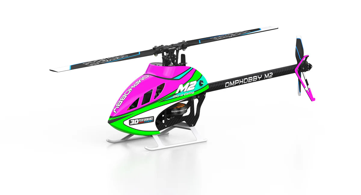 OMP-M2-V3 OMPHOBBY 3D RC Helicopter M2 V3 PRO