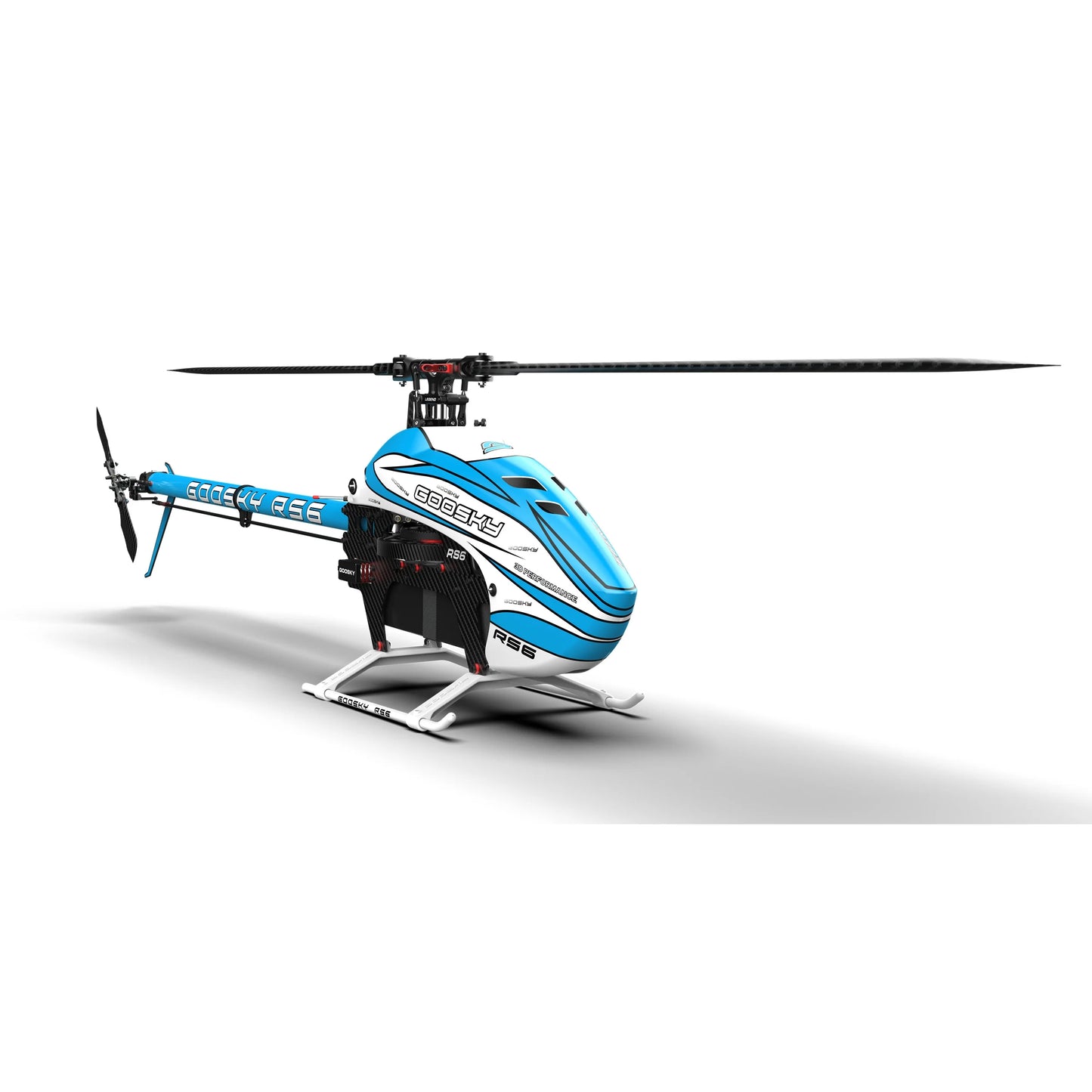 BAF060007 Goosky Legend RS6 Helicopter Kit w/o Blades - Blue (Preorder)