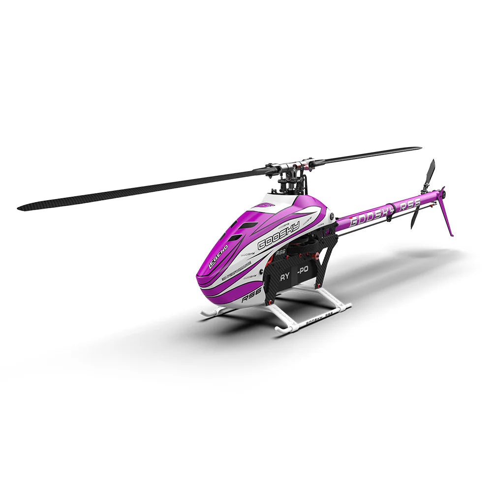 BAF060009 Goosky Legend RS6 Helicopter Kit w/o Blades - Purple