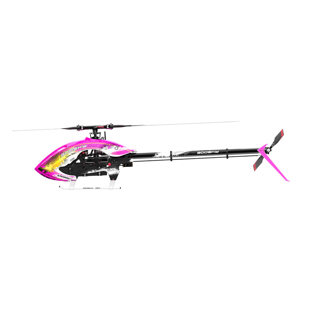 Goosky RS7 ULTRA Helicopter Kit w/o Blades – Pink