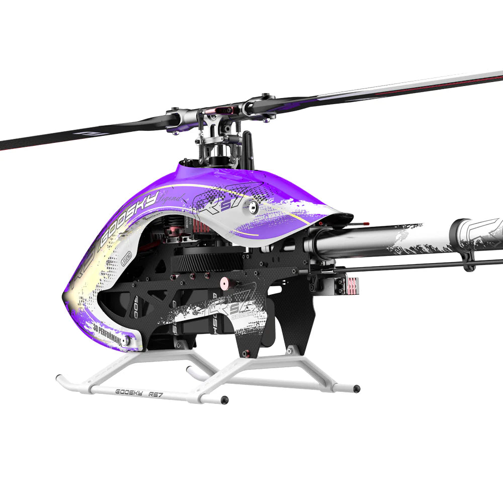 Goosky RS7 ULTRA Helicopter Kit w/o Blades – Purple