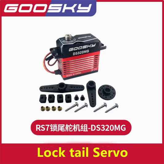 GT040135 Goosky RS5/RS6/RS7 Tail Locking Servo - DS320MG