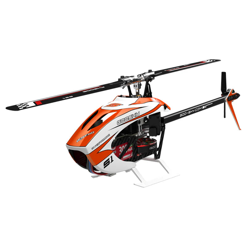Goosky S1 V2 BNF Helicopter Orange – S-FHSS / ELRS Ready – New Goosky S1 V2 BNF Helicopter Orange – S-FHSS / ELRS Ready – New