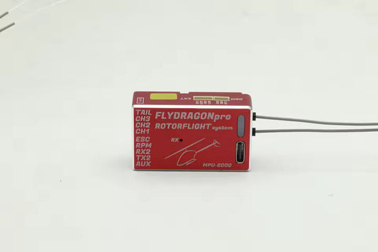 FD-PRO-MPU6000 Steam FlyDragon Pro Rotorflight IMPU6000 F722 FBL (Black/Red/Purple/Gold)
