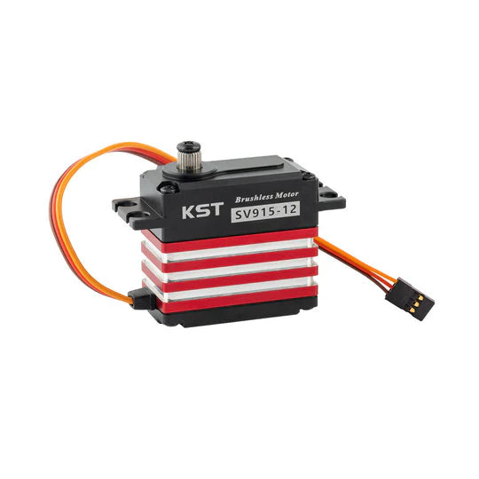 KST-SV915-12 KST SV915-12 HV Brushless Metal Gear 30Kgf.cm 0.07sec Cyclic Servo
