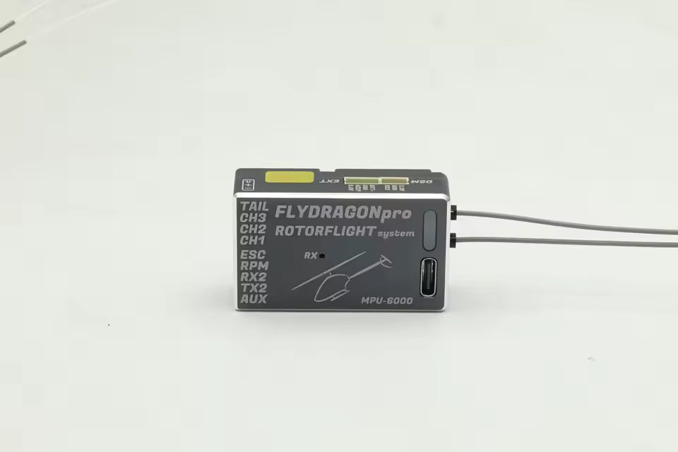 FD-PRO-MPU6000 Steam FlyDragon Pro Rotorflight IMPU6000 F722 FBL (Black/Red/Purple/Gold)